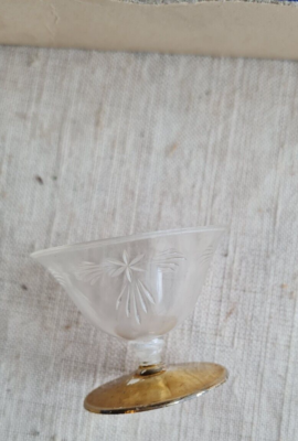 Ancienne Dinette Gégé - Coffret Coupe Et Carafe - Jouet En Tôle - Occasion