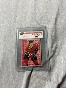 Connor Bedard 2023-24 Upper Deck Population Count 500 SP RC Card #PC-60