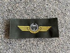 Bundeswehr Abzeichen/ Aufnäher Fallschirmspringer (kleiner Schirm) auf oliv  -
