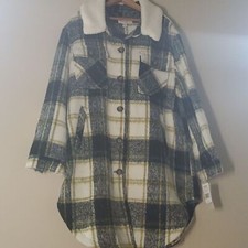 Koolaburra By Ugg Jacket Coat Women's Size Xxl Blanket Like Faux Fur Collar