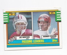 Click to enlarge 1989 Passing Leaders (Joe Montana / Boomer Esiason)