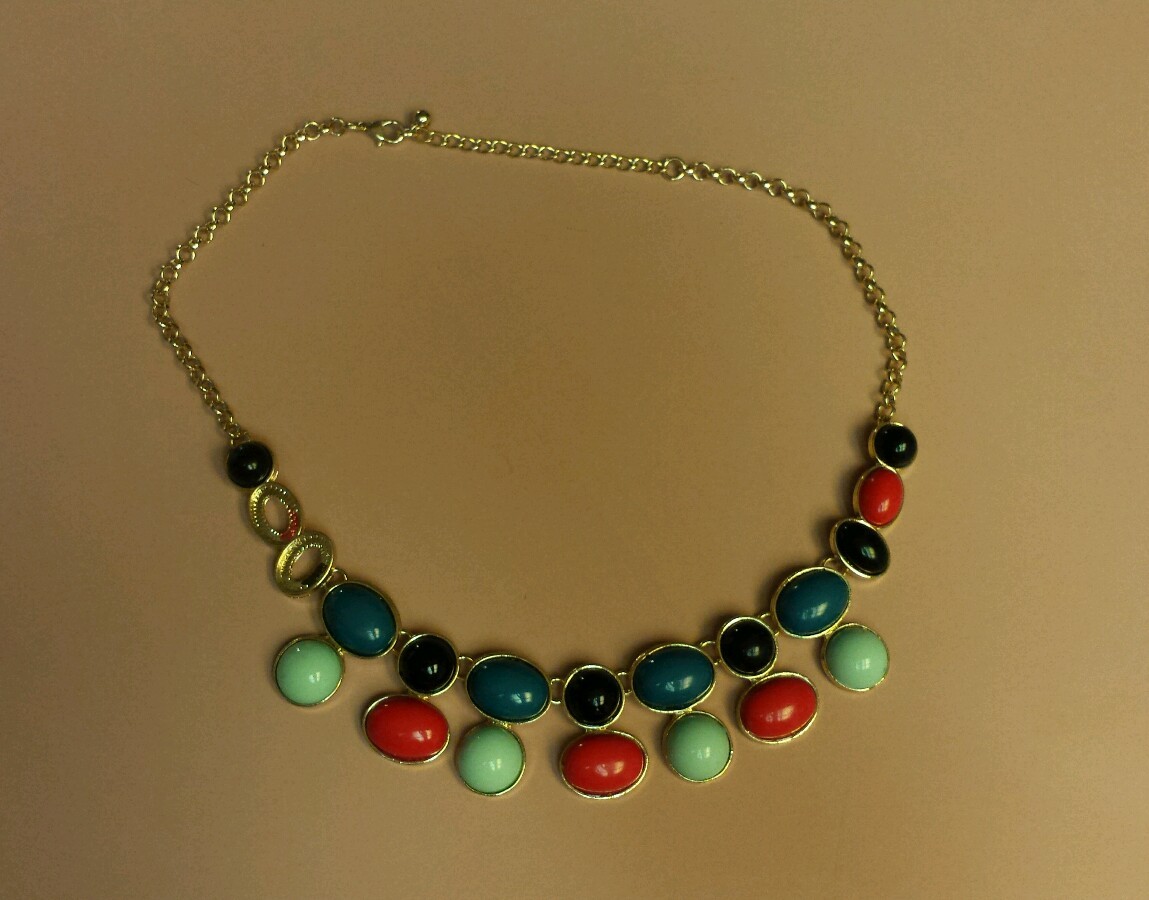 Fashion Golden Costume Jewelry Necklace