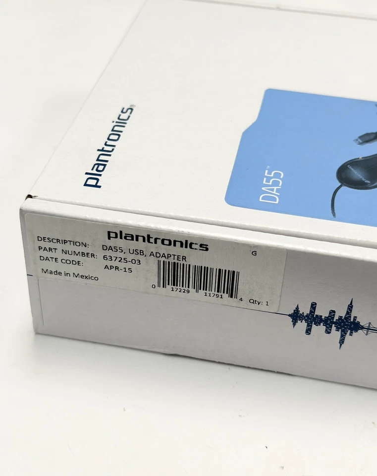Plantronics DA55 Computer USB Headset Adapter - Image 2 of 4