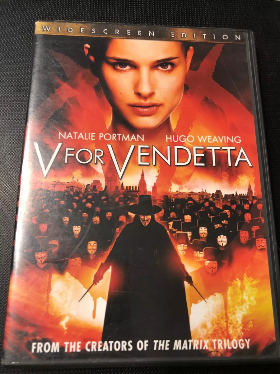 NATALIE PORTMAN HUGO WEAVING PHOTO V for Vendetta FILM