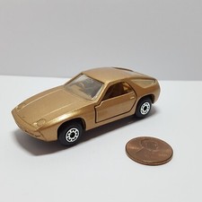 Lesney Matchbox Superfast 59 Tan PORSCHE 928 Brown Interior Black Base - Mint