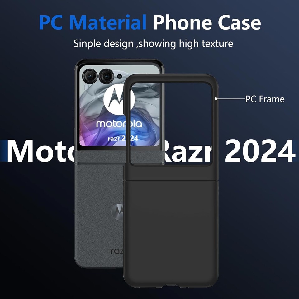 For Motorola Razr 2024 /Razr+ Plus Ultra 2025 Case Ultra Thin Hard PC ...