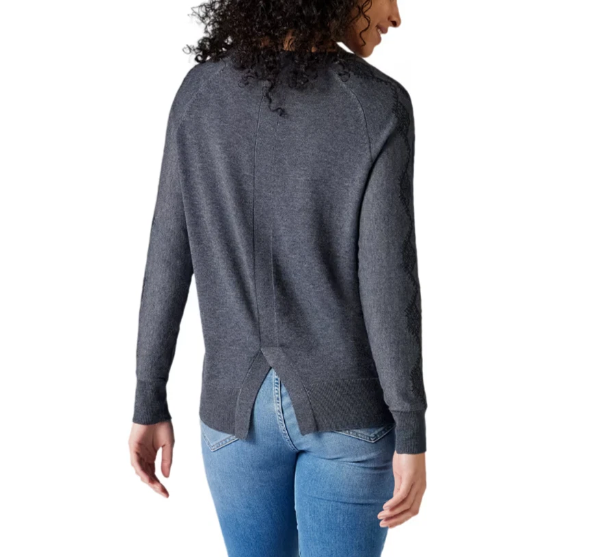 smartwool shadow pine needlepoint sweater