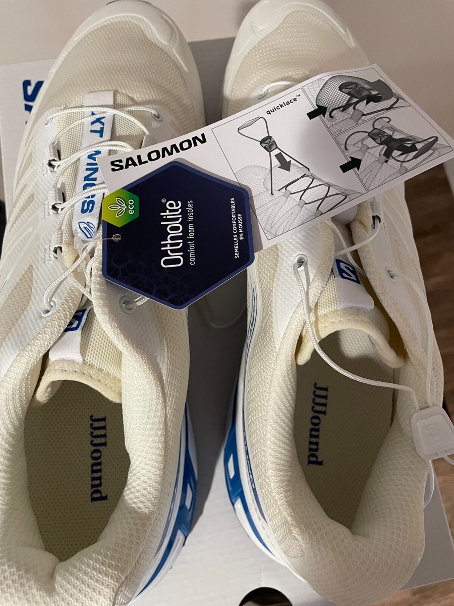 JJJJound Salomon XT-Wings 2 Size 11.5 White Blue L47254800