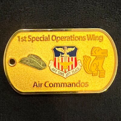 1st Special Operation Wing AFSOC USAF Challenge Coin