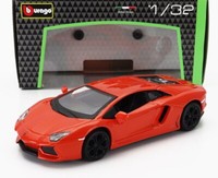 Burago 1/32 Lamborghini Aventador LP700 4 2011 Orange Statisches Modell Diecast