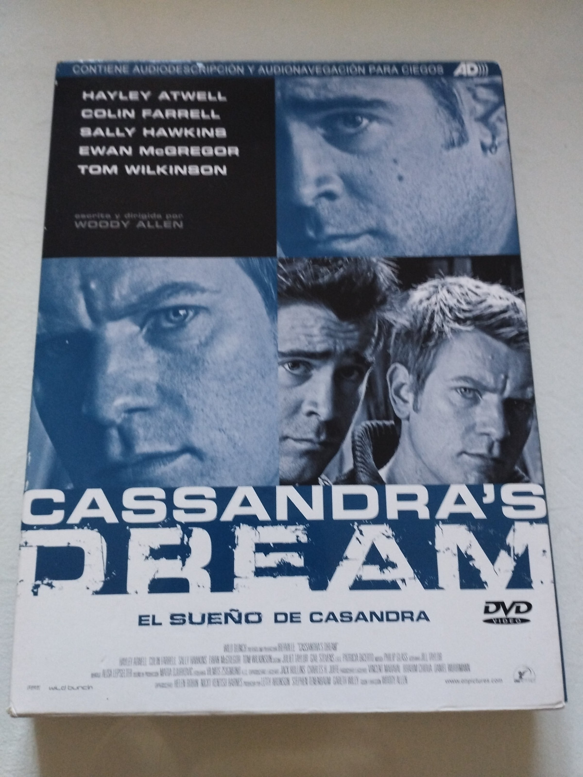 Cassandra's Dream Woody Allen Ewan McGregor Colin Farrell DVD Spanish English Am