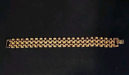 VTG Beautiful Napier Faux Gold Bracelet No Damage