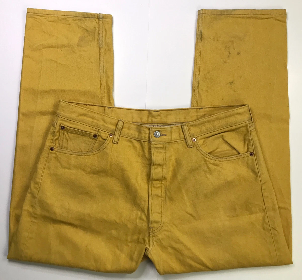 Levis mustard hot sale jeans