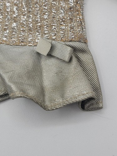 Vintage Barbie #1885 Silver Sparkle Salute To Silver 1969 Dress Tlc - Picture 3 of 15