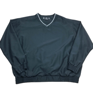 v neck windbreaker pullover
