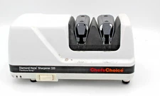 Chefs Choice Knife Sharpener Diamond Hone Electric White Model 320 Works E95