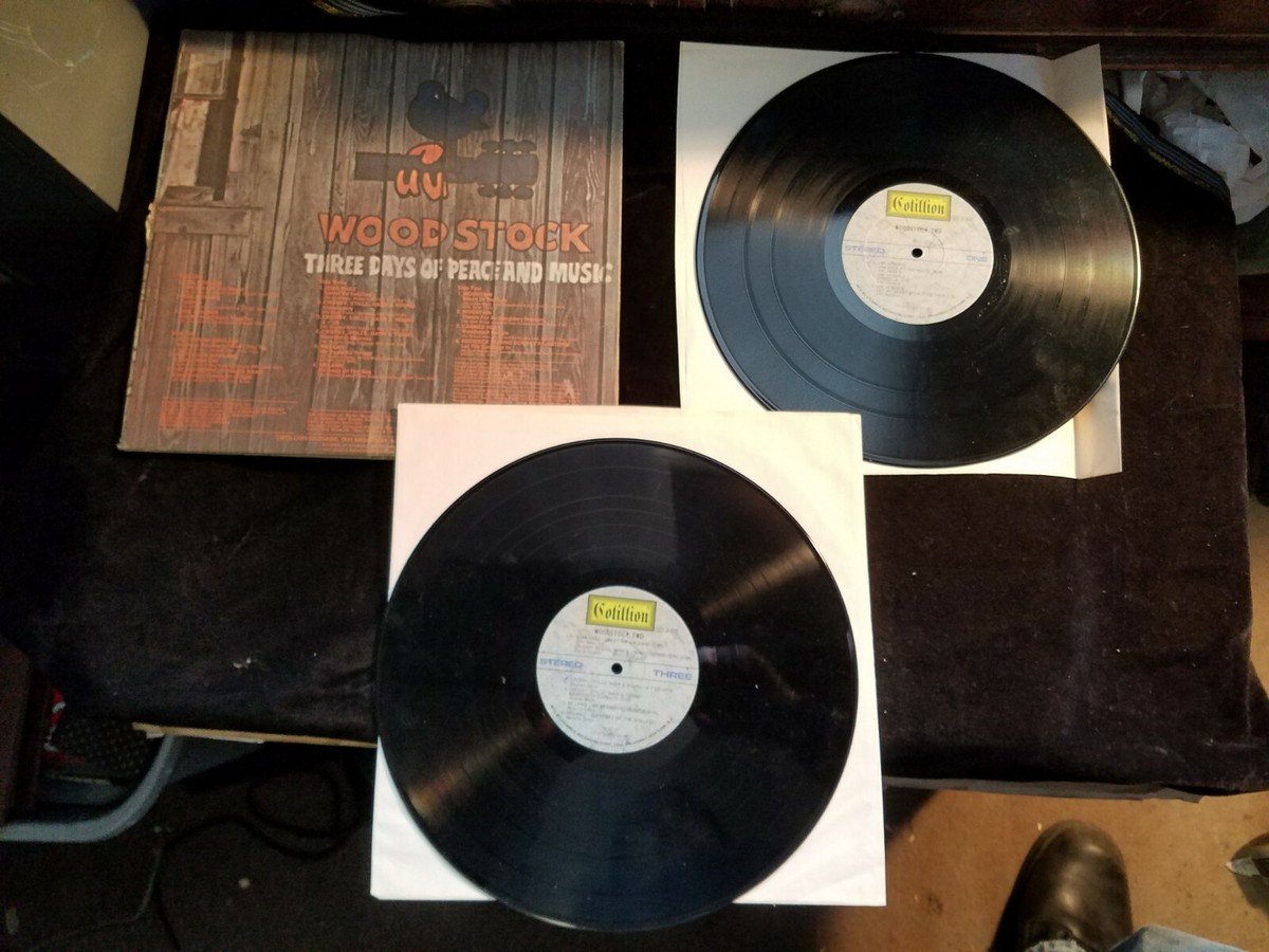 WOODSTOCK Original Soundtrack Two 2 Record Set Vinyl LP
