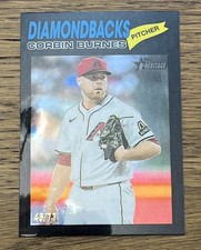 2026 Topps Heritage - Corbin Burnes #238 - Black Chrome 46/77
