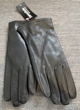 Womens Black Leather Winter Driving Dress Gloves 3M Thinsulate Insulation 40g XL