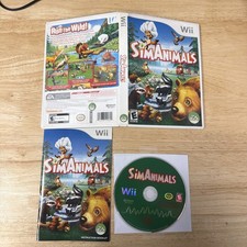 SimAnimals Nintendo Wii CIB Complete Tested Working