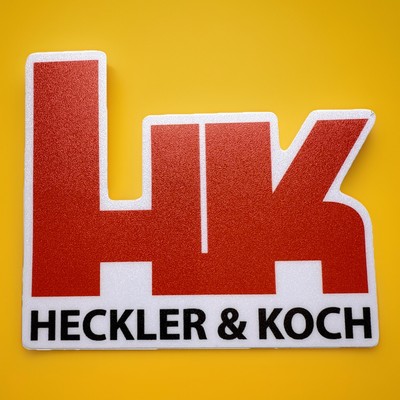  PREMIUM Heckler & Koch HK H&K Sticker W/ 3M Scotcheal DECAL Stickers FOG  CRYE