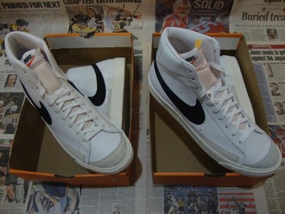 NIKE BLAZER MID 77 VINTAGE WHITE SIZE 13 '2 FOR 1!'