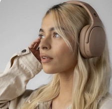 Skullcandy Crusher Evo Wireless Over-Ear Headphones Beige Bluetooth USB-C