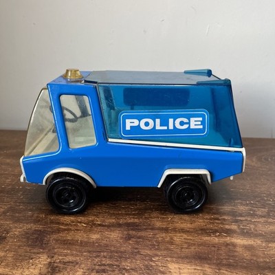 Marx Toys ATLAS POLICe Play Truck 2405 RARE CLASSIC Blech Plastik Vintage Spielzeug
