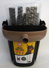 Dog Pooper Scooper For Large And Small Dogs Arm Hammer Swivel Bin Rake NEW
