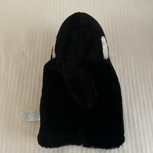Peluche pupazzo vintage Sea World Shamu cigolante peluche balena 8 pollici - Foto 3 di 5