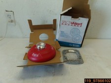 System Sensor Ceiling Spkr Strobe Red HI CD SPSCRH