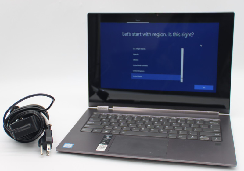 Lenovo Yoga C930-13IKB Laptop 13.9"  Intel Core I7-8550U 12GB RAM 256GB SSD