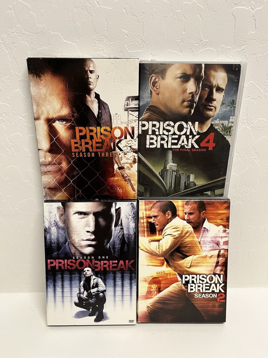 Prison Break Complete Series Seasons 1-4 DVD Box Sets 1 2 3 4 Nice