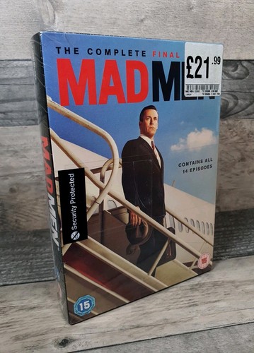 Mad Men Die komplette letzte Staffel auf DVD Boxset 14 Episoden 6 Disk Set NEU UK