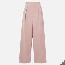 TIBI Darling High-Waist Pleat Front Wide Waistband Pant Sz 6 NWT 726 