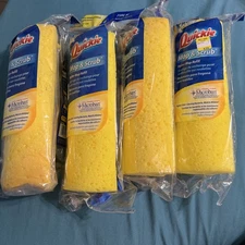 4 Quickie Mop & Scrub Roller Mop Refill Type M Fits Mop 058BMB Microban