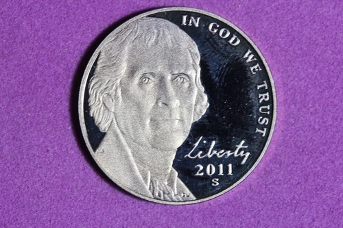 2011-S Jefferson Nickel Proof — photo from another recent sale