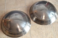 1946-1948 Lincoln Continental Zephyr 12 Hub Caps X2 Wheel Covers Oem 1947