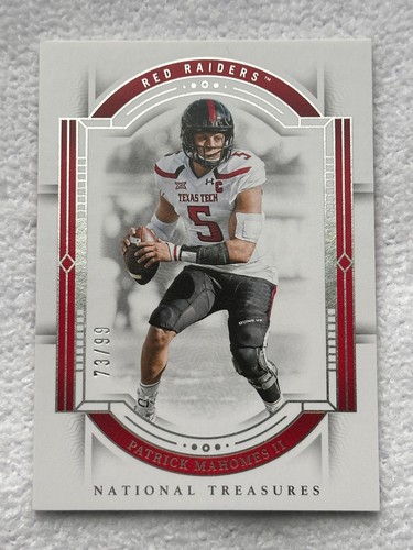 2024 Panini National Treasures Collegiate Patrick Mahomes #13 /99