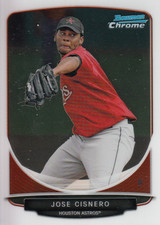 2013 Bowman Chrome Prospects #BCP35 Jose Cisnero - BB