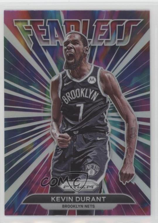 2021-22 Panini Prizm Fearless Silver Prizm Kevin Durant #2 yf4