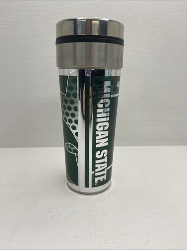 32oz Michigan State Spartans Coffee Mug With Lid - Picture 2 of 7