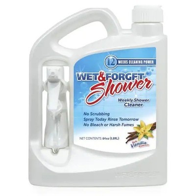 Wet & Forget 64oz. Weekly Shower Cleaner Spray Soft Vanilla Bleach Free No Scrub
