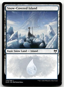 Snow-Covered Island (278) Kaldheim