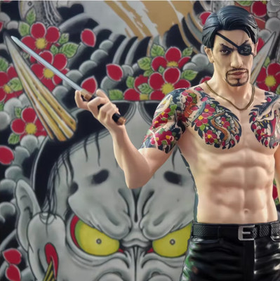 Goro Majim Yakuza: Like a Dragon RPG Collectible Action Figure PVC 6.6'' [Boxed]