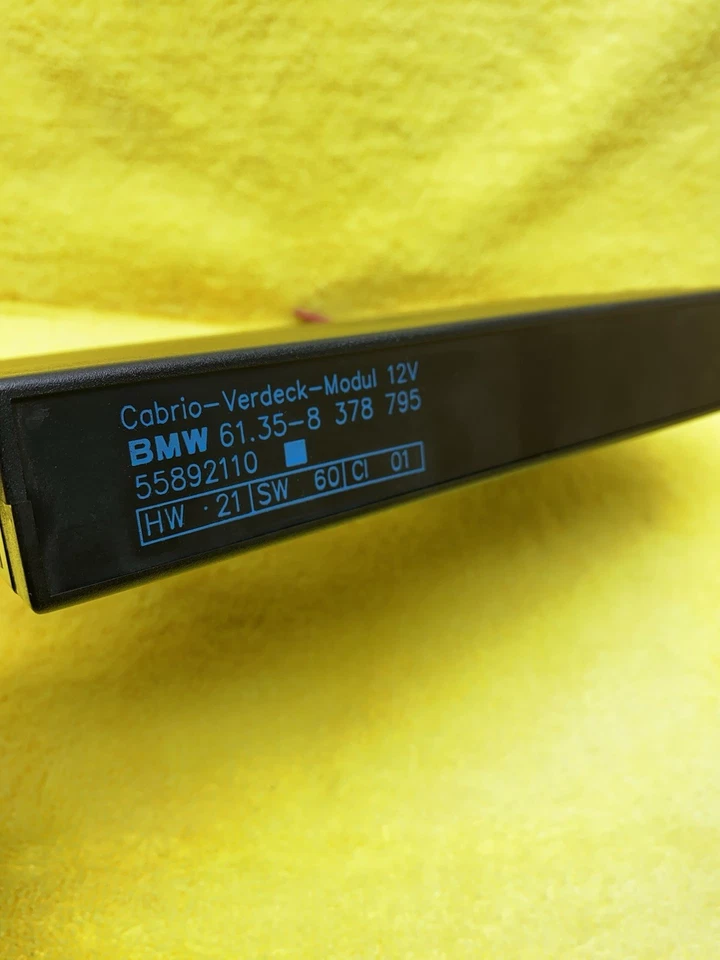 BMW E36 318i 325i 328i M3 MÓDULO SUPERIOR CONVERTIBLE REMANUFACTURADO 61358378795 Foto 2 de 4