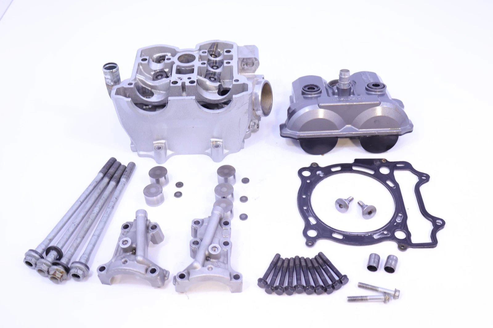 2007 Yamaha YZ450F Cylinder Head Top End Kit With Valves Buckets Shims OEM Good
