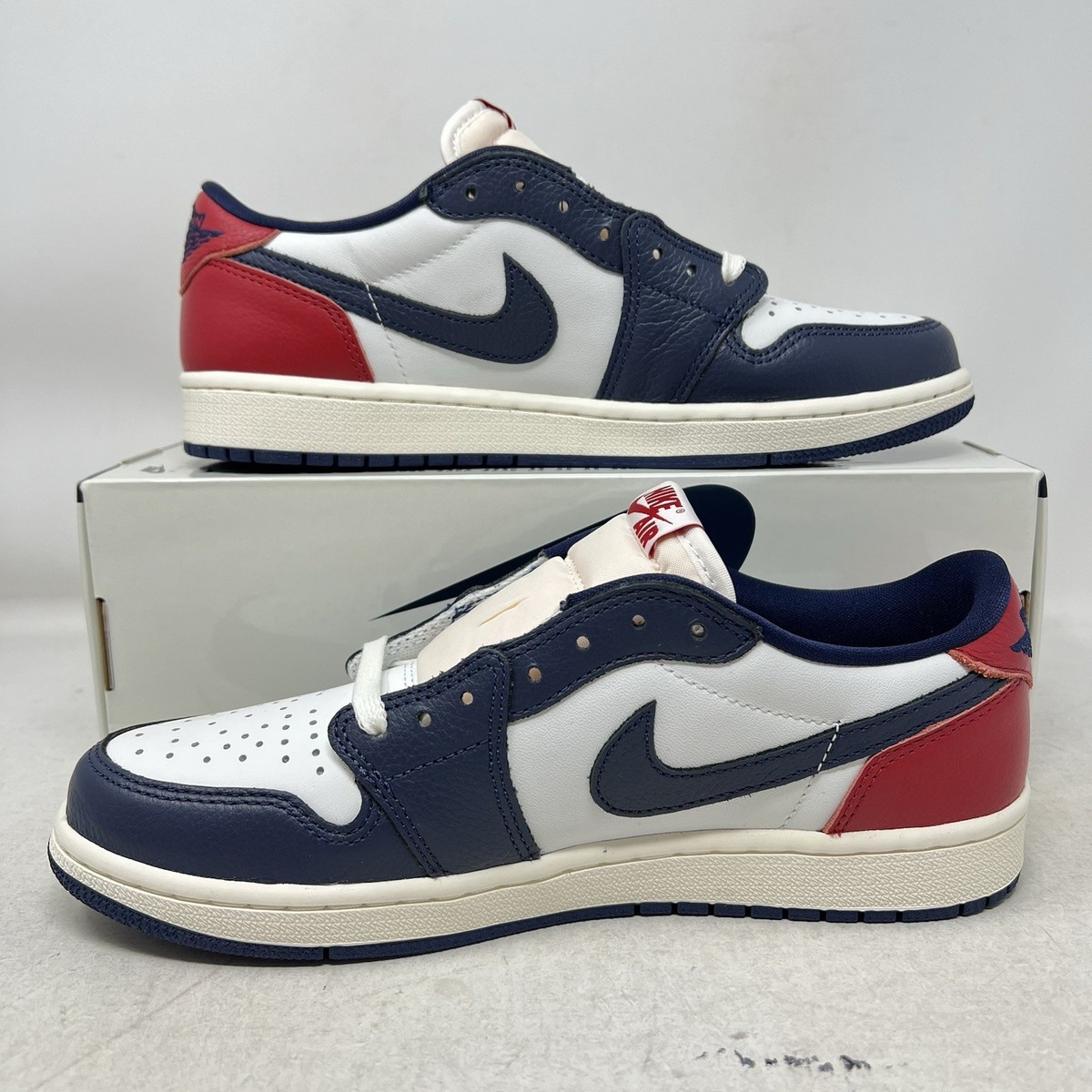Nike Air Jordan 1 Retro Low OG Men's 8.5 Howard Universityl No Lid