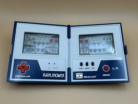 Nintendo Game & Watch RAIN SHOWER LP-57 with Box Vintage 1983