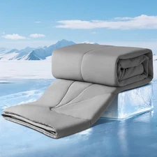 Elegear Revolutionary Cooling Comforter Queen Absorb Body Heat to Keep Cool, ...